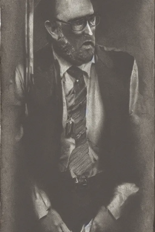 Image similar to donkey kong, portrait, full body, symmetrical features, silver iodide, 1 8 8 0 photograph, sepia tone, aged paper, sergio leone, master prime lenses, cinematic