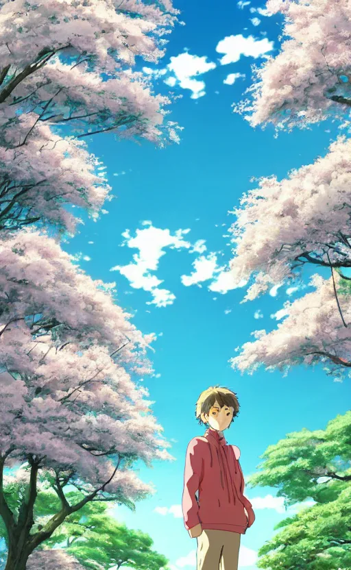 Prompt: an ultrawide photo of picollo standing in front of sakura trees, studio ghibli concept art, detailed face, beautiful face, beautiful eyes, beautiful lighting, hdr, 4 k