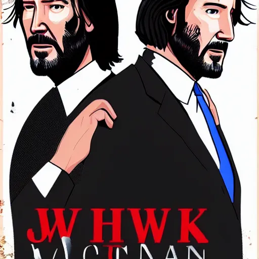 Image similar to john wick as joe biden