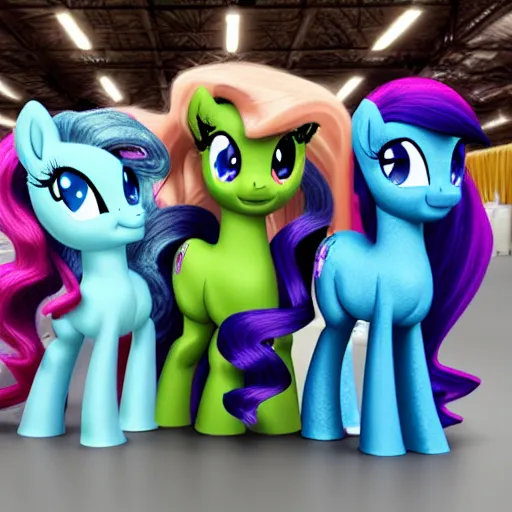 Image similar to My Little Pony convention artists alley