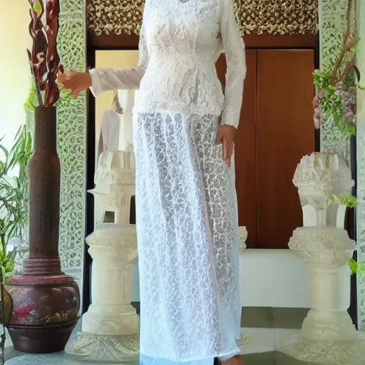 Prompt: kebaya bali