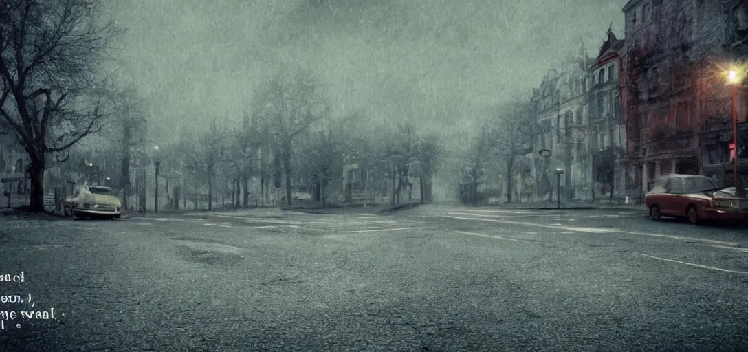 Image similar to imagine there's no heaven. it's easy if you try. please, dream of a perfect world because i can't, i'm too tired and hurt to do it my self. hyper realistic, cinematic, warm light, gloomy mood, 4 k, film, in the style of michel gondry's videoclip