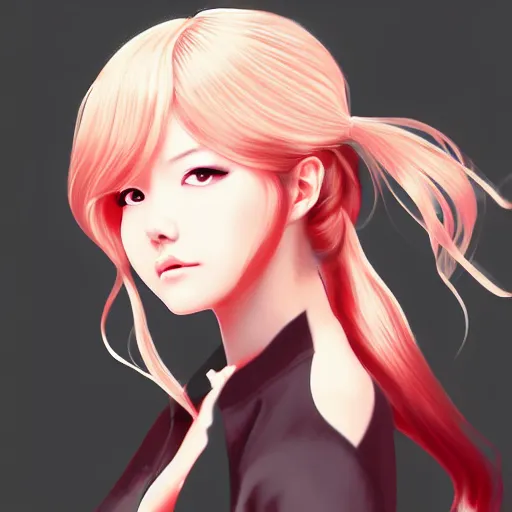 Image similar to Ann Takamaki, anime, elegant, 2d, ultra highly detailed, digital painting, smooth, sharp focus, artstation, pixiv, art by Ina Wong, art by Ilya Kuvshinov