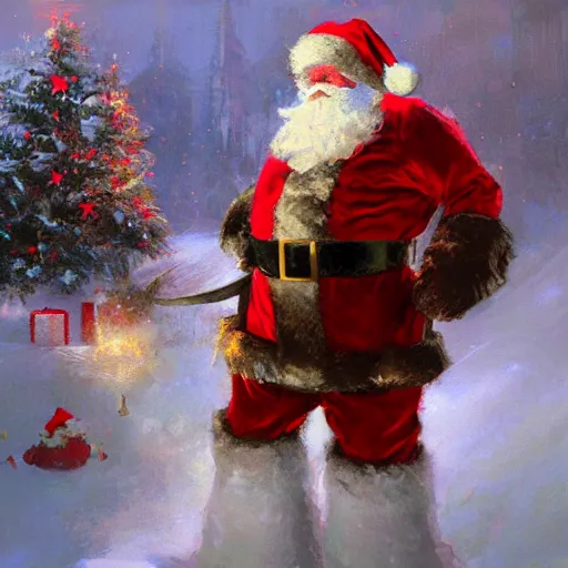 Image similar to santa claus by craig mullins