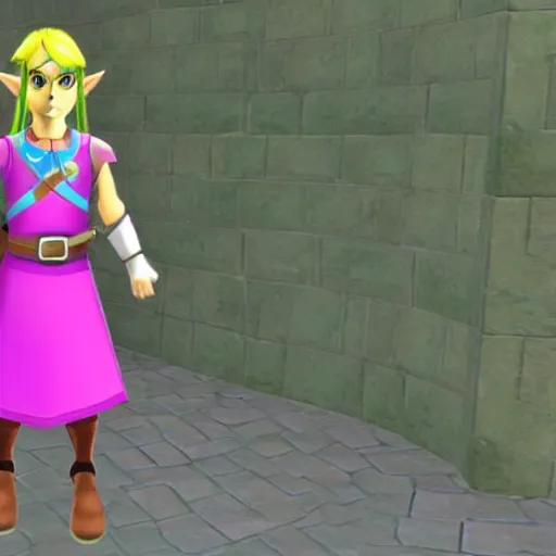 Low-Poly Remake of Young Link in Ocarina of Time - Download Free 3D model  by melsto (@melsto) [69c7cca]