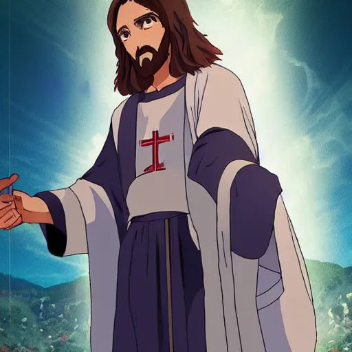Jesus Icon ♥️ | Anime jesus, Anime icons, Anime-demhanvico.com.vn