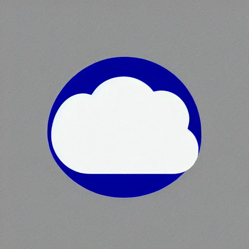 Image similar to happy cloud app logo, digital art, award winning