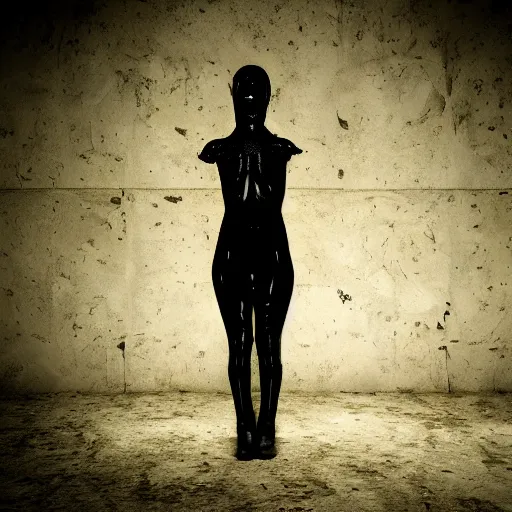 Prompt: unspeakable horrors, nightmare, horror, unknown, dark, liminal space, figure hiding in corner, 8 k octane render