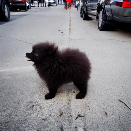 Image similar to LOS ANGELES, CA, USA-SEP 20, 2017: Just one of the most cute fluffy creatures that emerged from the opening of the Hellmouth