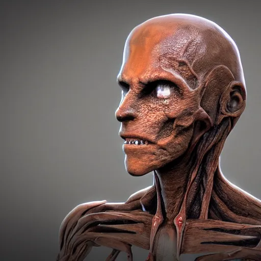 Image similar to humanoid , unreal engine