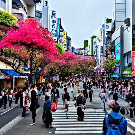 Image similar to harajuku by hisaji hara