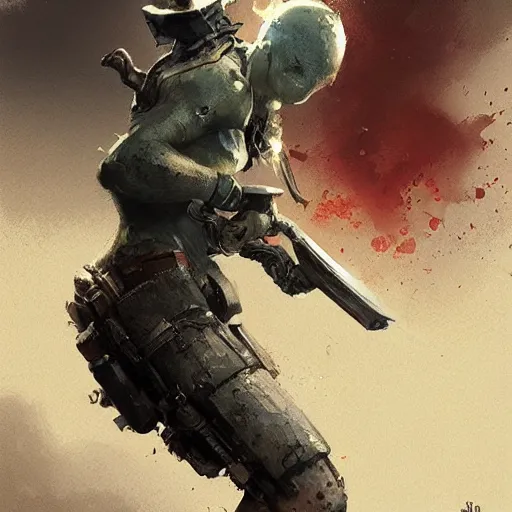 Prompt: hand grenade, greg rutkowski art