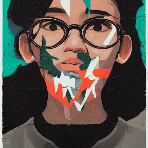 Prompt: Supreme x Half-Life : Alyx Profile Picture by Sachin Teng, asymmetrical, Organic Painting , Matte Painting, geometric shapes, hard edges, graffiti, street art,:2 by Sachin Teng:4