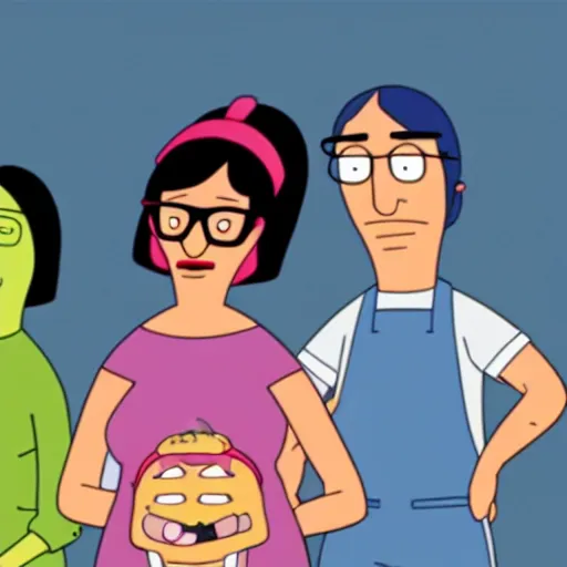 Prompt: bobs burgers