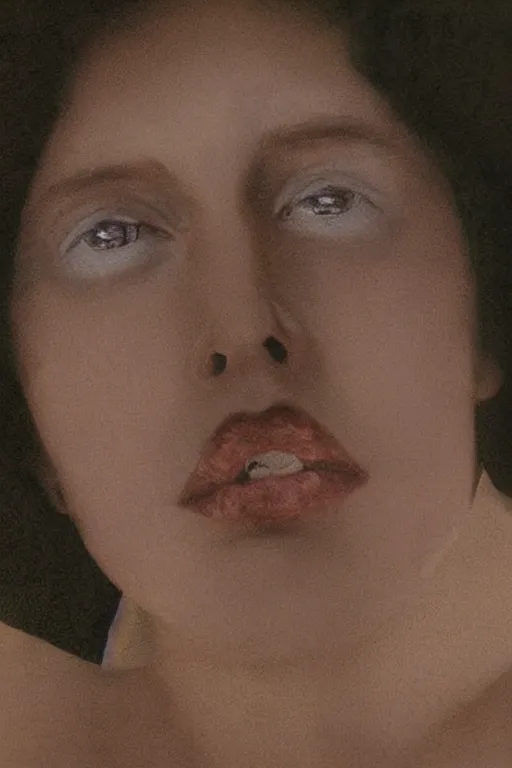 Image similar to hyperrealism close - up fashion portrait by roversi photo from the holy mountain by alejandro jodorowsky in style of francisco goya