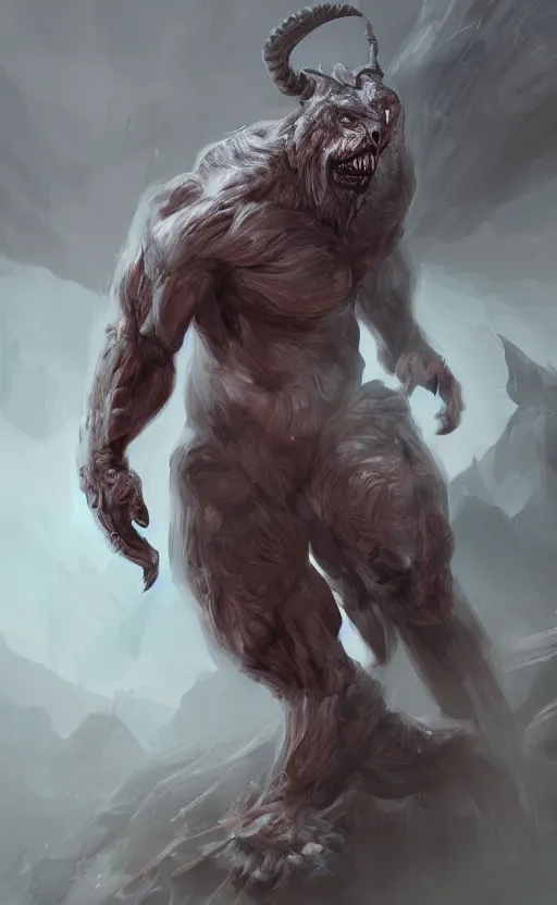 Prompt: Human painfully transforming into a beast, concept art, digital painting, trending on artstation, highly detailed, epic composition, 8k UHD