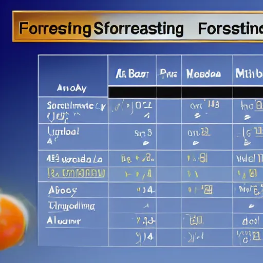 Image similar to forecasting stuff