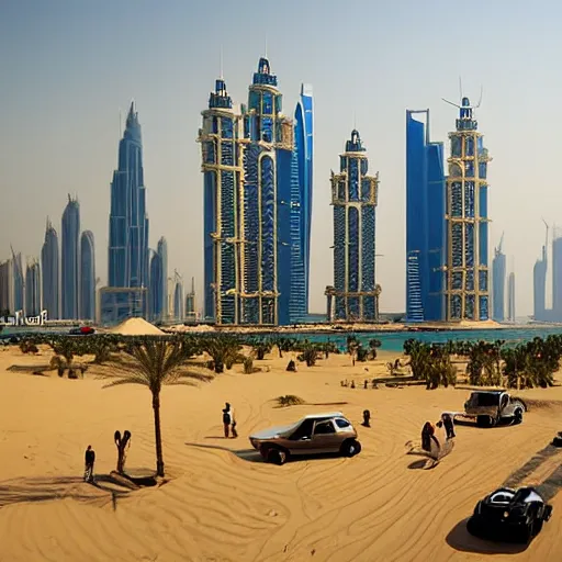 Image similar to gta : dubai by justin jerard