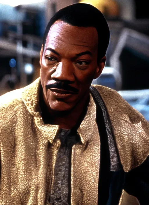 Image similar to Eddie Murphy in Back to the future movie