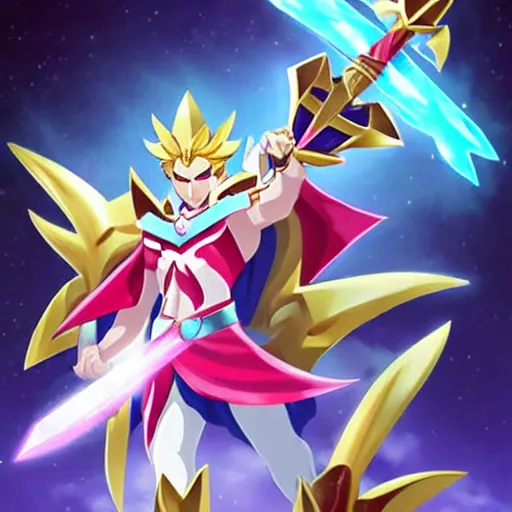 Prompt: star guardian darius