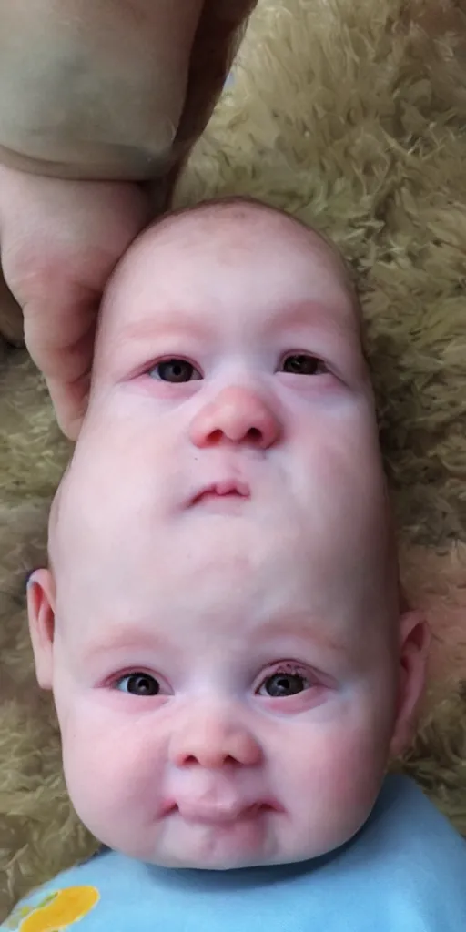 Prompt: ugly baby