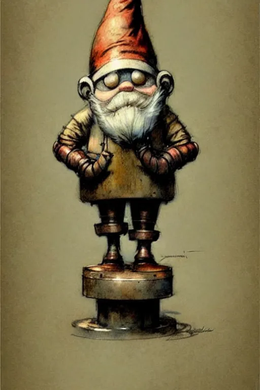 Image similar to ( ( ( ( ( 1 9 5 0 s robot knome. muted colors. ) ) ) ) ) by jean - baptiste monge!!!!!!!!!!!!!!!!!!!!!!!!!!!!!!