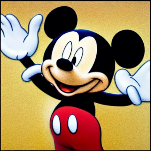 Prompt: mickey mouse