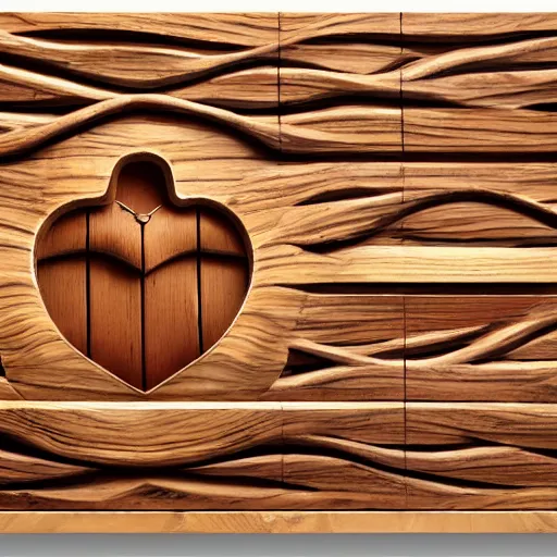 Prompt: a wood masterpiece symbolizing doctors