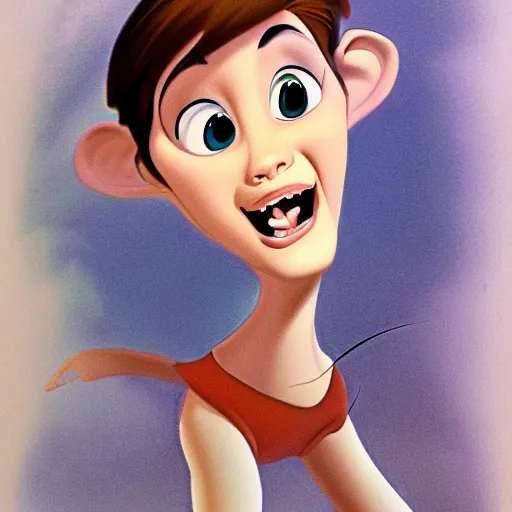 Image similar to a cartoon character by glen keane, disney