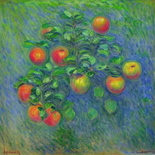 Image similar to apple by monet,