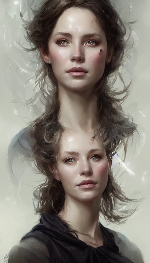 Prompt: portrait of an englishwoman with a dreamy facial expression, intricate, elegant, highly detailed, digital painting, art station, concept art, smooth, sharp focus, illustration, art by artgerm and greg rutkowski and