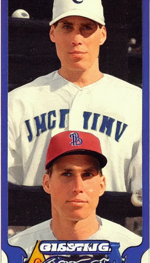 Image similar to jerma 9 8 5 baseball card