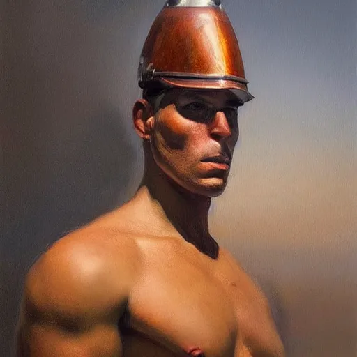 Image similar to a stunning and noble highly detailed portrait of a cuban warrior by josep tapiro baro and edward hopper, trending on artstation, oil painting masterpiece, symmetry, mysterious, very very very aesthetic