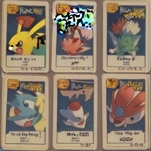 Image similar to pokemon card from the 1 9 5 5