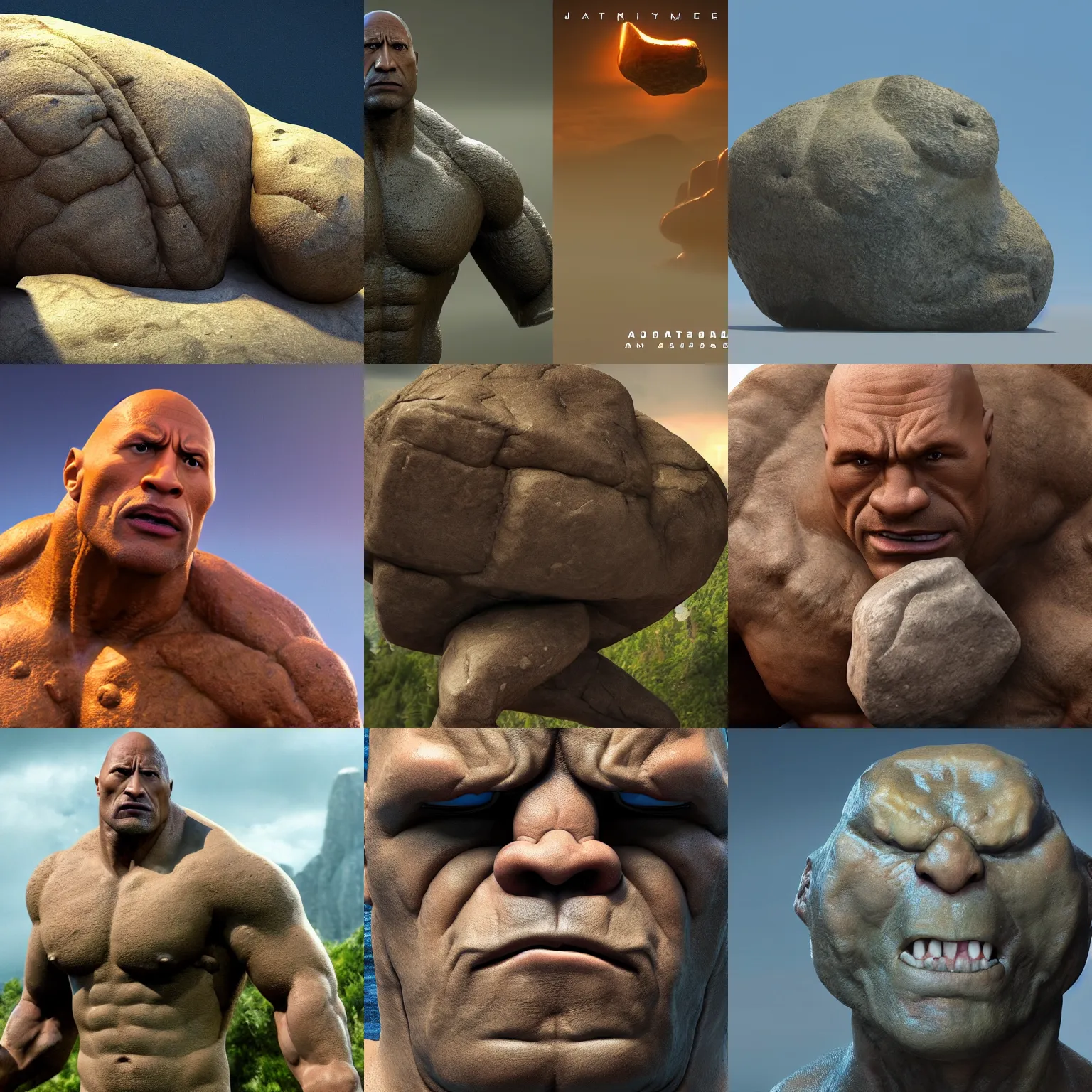 dwayne the sedimentary rock johnson by lemonicarus on DeviantArt