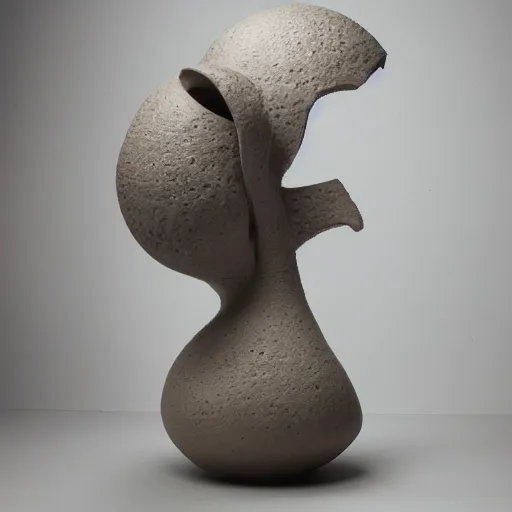 easy abstract clay sculpture