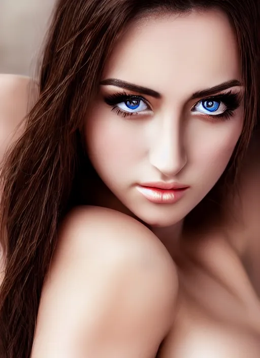 Prompt: a gorgeous greek female photo, professionally retouched, soft lighting, realistic, smooth face, full body shot, torso, dress, perfect eyes, sharp focus on eyes, 8 k, high definition, insanely detailed, intricate, elegant, art by allen lee