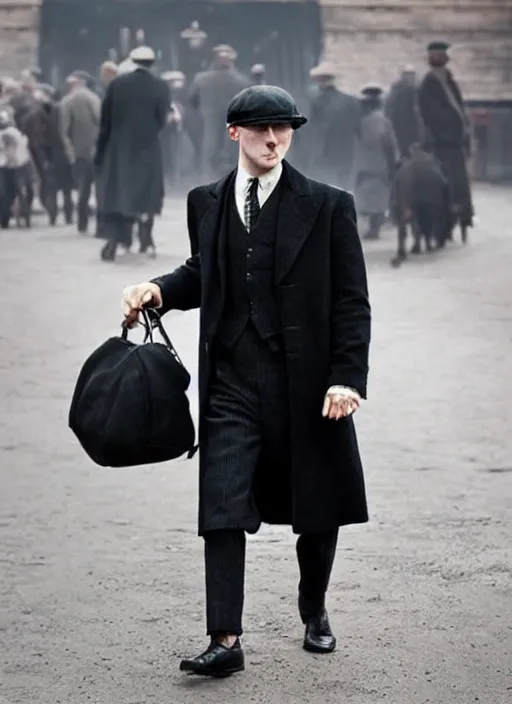 Image similar to Shelby Peaky Blinder In the Year 2020