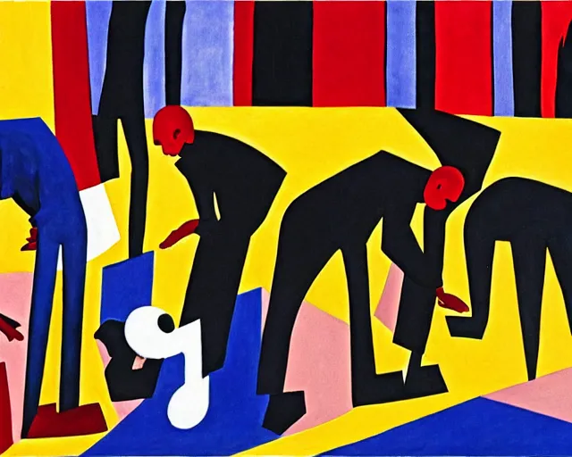 Image similar to jacob lawrence