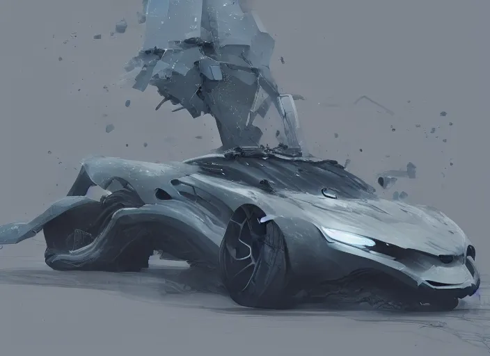 Image similar to a beautiful concept design of a supercar converted into offroad sport. car design by cory loftis, fenghua zhong, ryohei hase, ismail inceoglu and ruan jia. volumetric light.