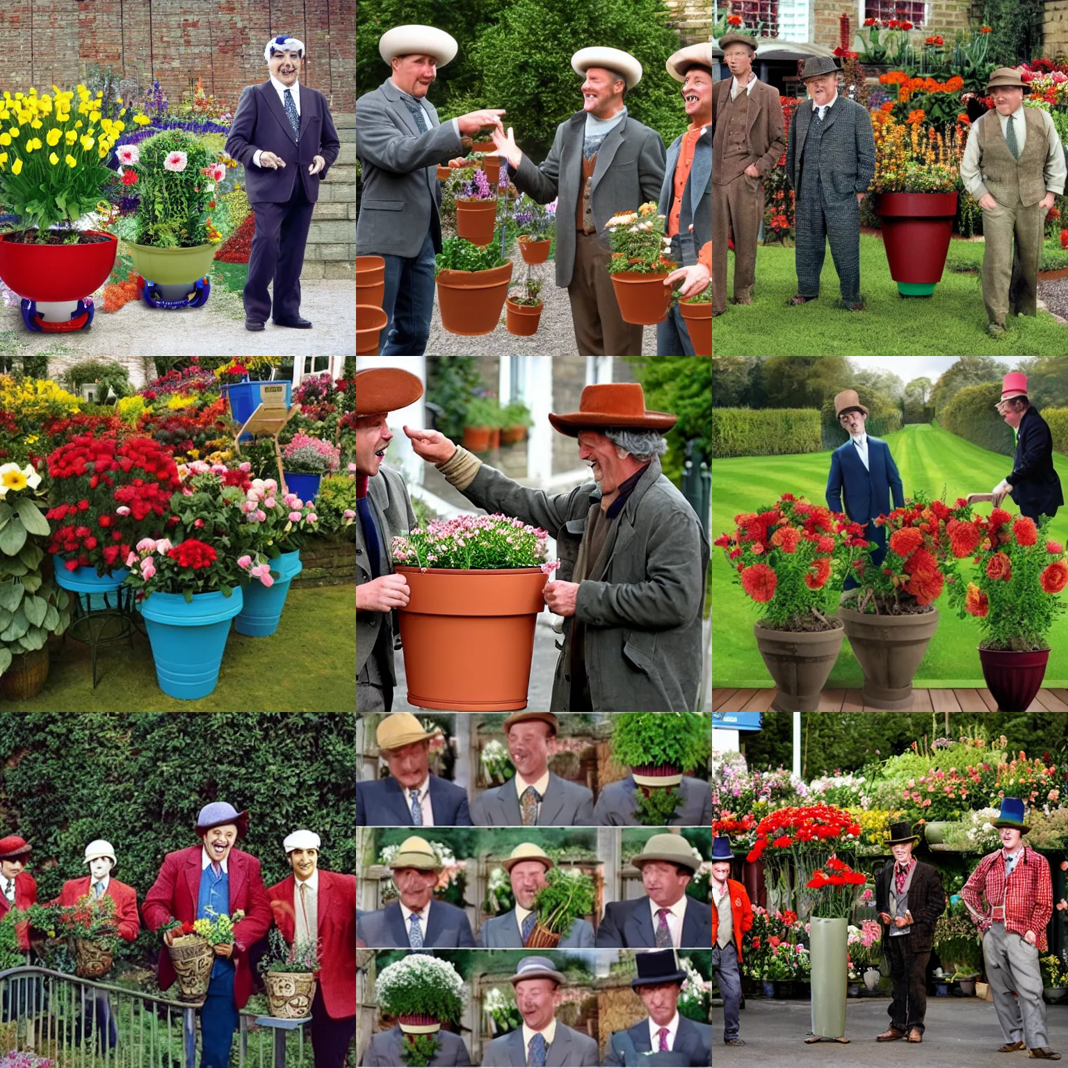 The Flower Pot Men British televsion show Stable Diffusion OpenArt