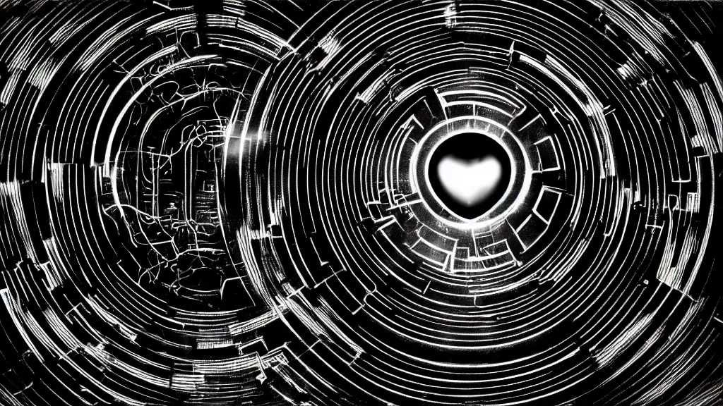 Prompt: Heart of the internet, core of the internet, style of Giger, H. R. GIGER, 4K, highly detailed, minimalistic, minimalistic, minimalistic, fine tuned, machina