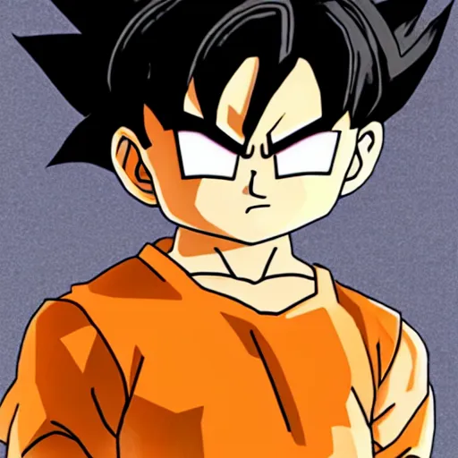 Image similar to son goku if he was a real person, realistic, studio photo
