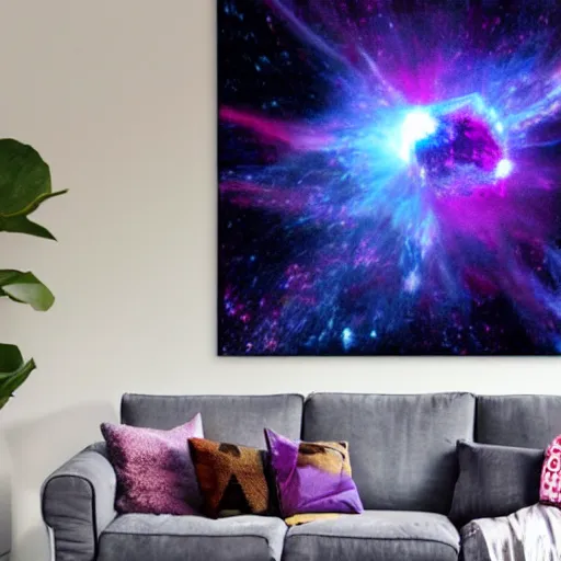 Image similar to supernova in my living room