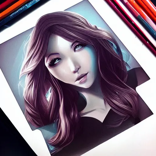 Image similar to woke up by artgerm