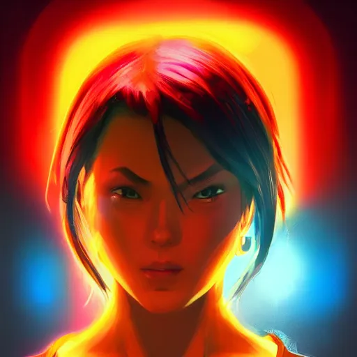 Image similar to Bright, colorful, realistic European-Japanese fusion rpg single individual headshot dramatic backlighting, kodachrome, high contrast, highly detailed, sharp focus, digital painting, concept art, illustration, trending on artstation, comic book by Alex Ross cover art