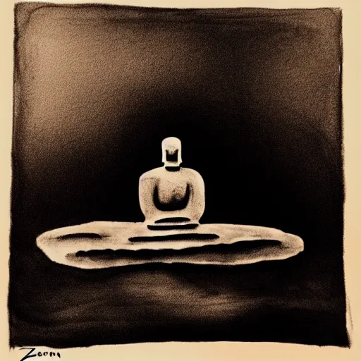 Image similar to zen, ink