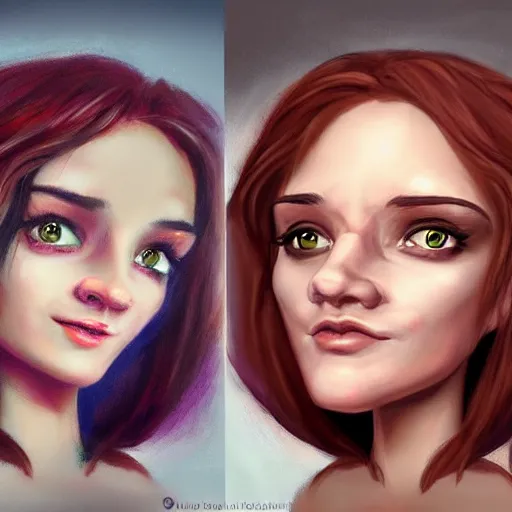 Image similar to teteaclaquestv from youtube caricature, artgem, digital painting, color painting, hyperrealistic, concept art, oil painting, masterpiece, concept art, trending on deviantart, realistic and detailed face, highly detailed, high quality, 8 k, soft lighting, fancy colors, fantasy, cinematic, high coherence