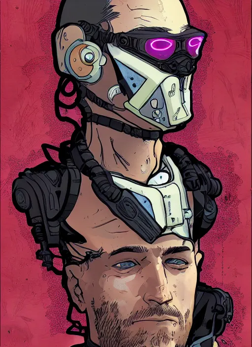 Image similar to cyberpunk lifeguard. portrait by ashley wood and alphonse mucha and laurie greasley and josan gonzalez and james gurney. splinter cell, apex legends, rb 6 s, hl 2, d & d, cyberpunk 2 0 7 7. realistic face. character clothing. vivid color. dystopian setting.