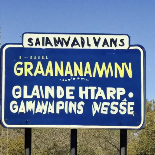 Image similar to no savannah, georgia sign on highway